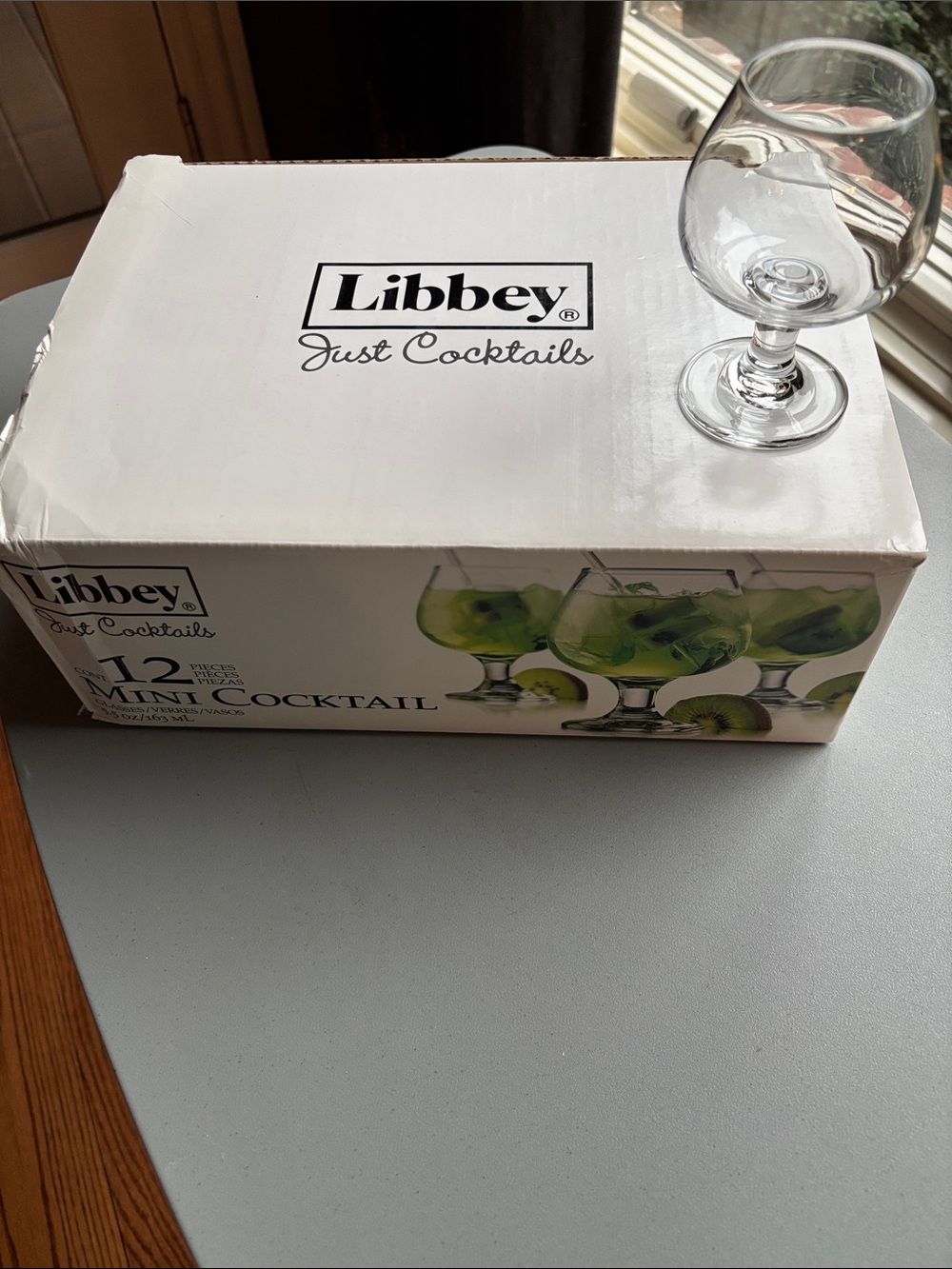 Libby just cocktails, mini cocktail glasses